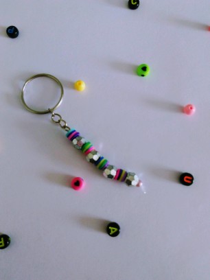chaveiro colorido